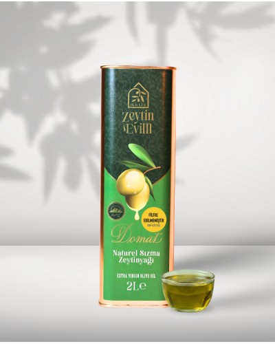 Domat Erken Hasat - Soğuk Sıkım Filtresiz Zeytinyağı 2 Lt