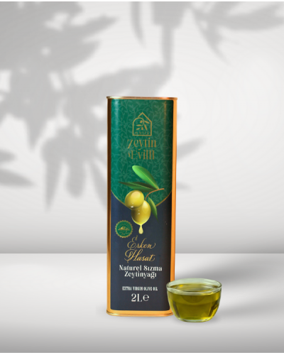 Edremit Erken Hasat - Soğuk Sıkım Zeytinyağı - 2 Lt