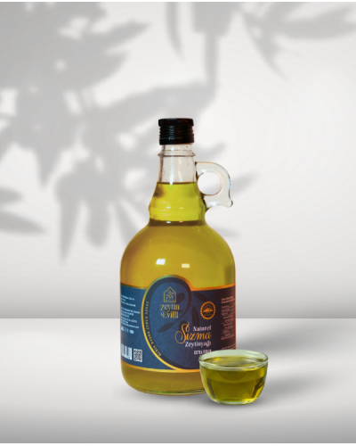 Edremit - Natürel Sızma Soğuk Sıkım Zeytinyağı 1 Lt Klasik Şişe