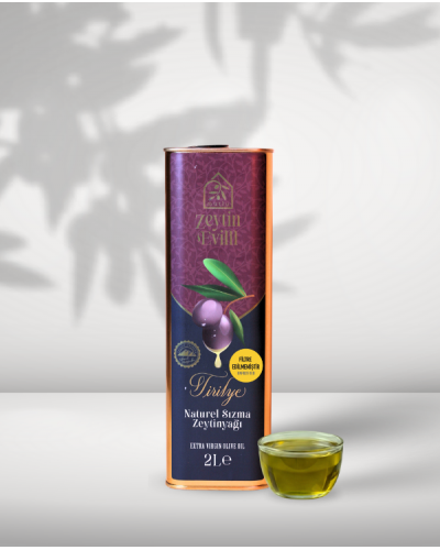 Tirilye - Soğuk Sıkım Filtresiz Sızma Zeytinyağı 2 Lt