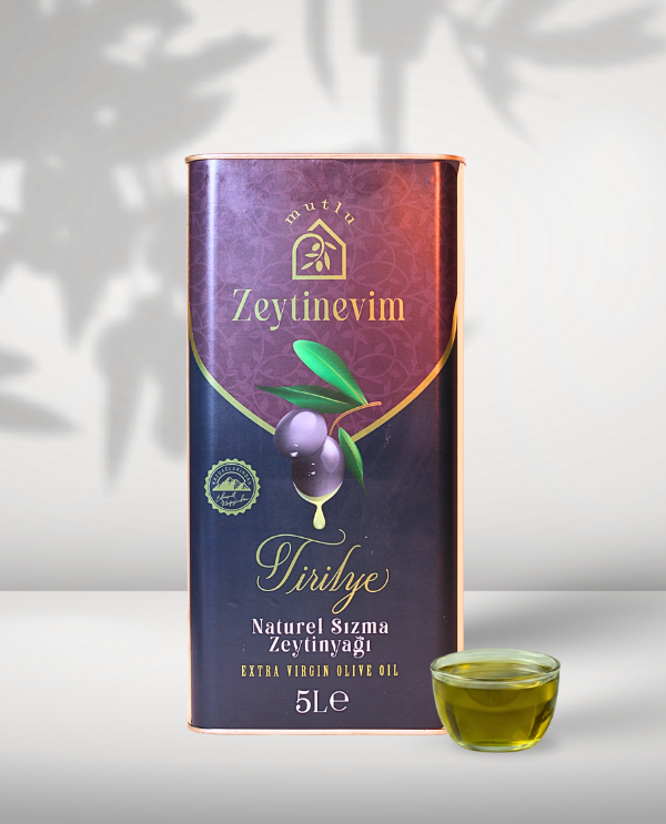 Tirilye - Soğuk Sıkım Sızma Zeytinyağı 5 Lt
