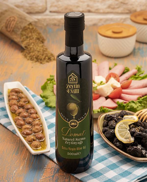 Domat Naturel Sızma Zeytinyağı 500 ml Verdi Şişe