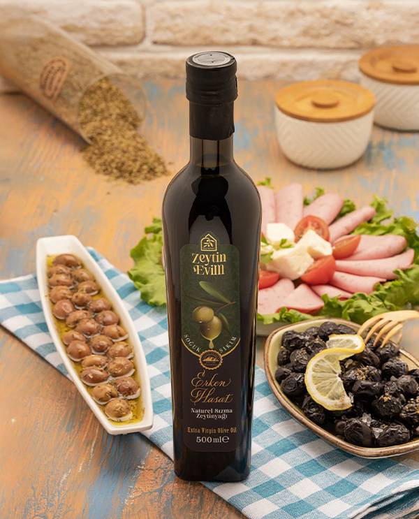 Erken Hasat Naturel Sızma Zeytinyağı 500 ml Bellolio Şişe