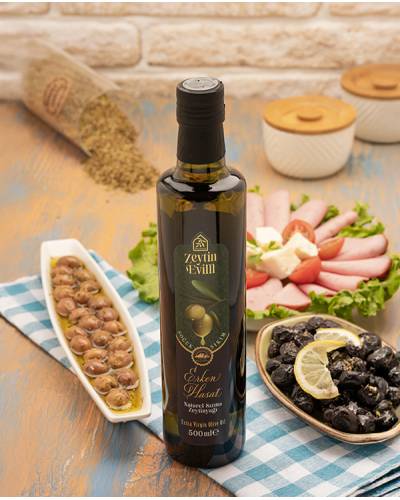 Erken Hasat Naturel Sızma Zeytinyağı 500 ml Dorika Şişe