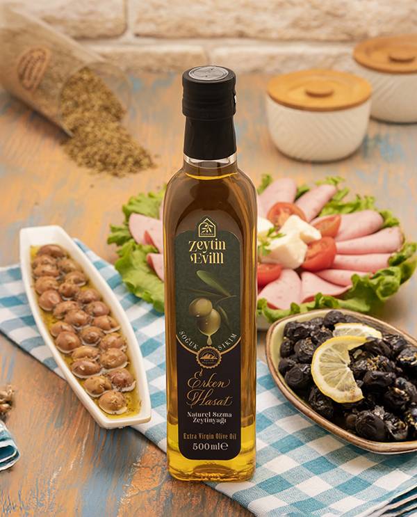 Erken Hasat Naturel Sızma Zeytinyağı 500 ml Marasca Şişe