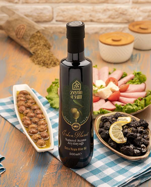 Erken Hasat Naturel Sızma Zeytinyağı 500 ml Verdi Şişe