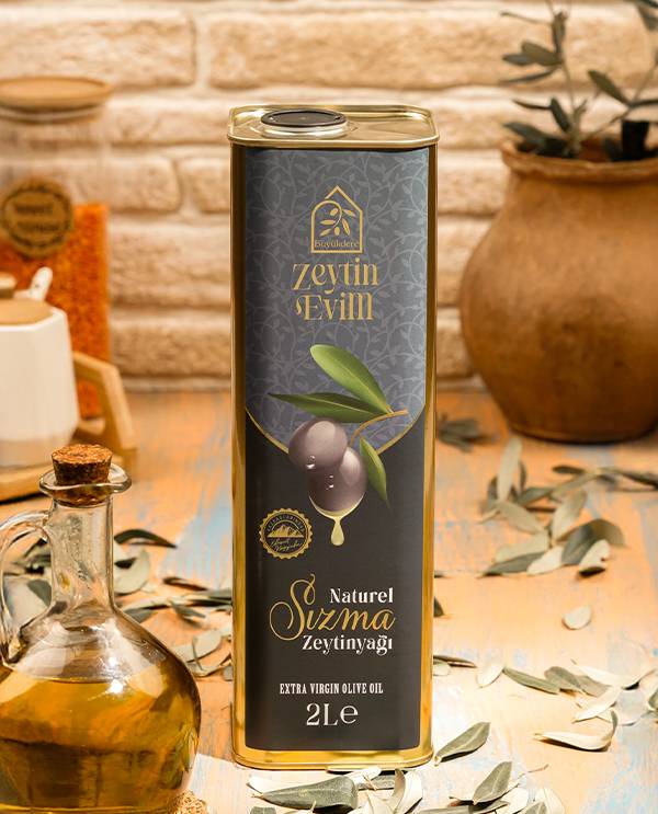 Erken Hasat Naturel Sızma Zeytinyağı 2 L Teneke