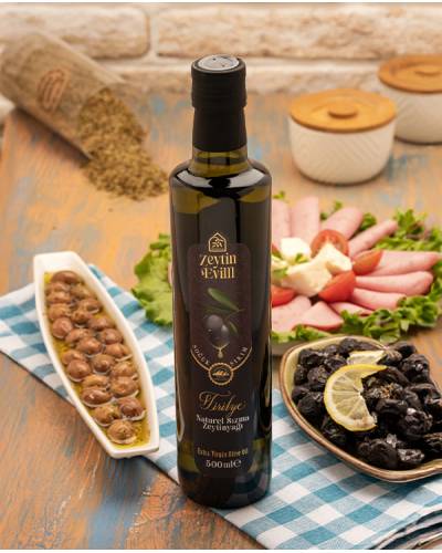 Tirilye Naturel Sızma Zeytinyağı 500 ml Dorika Şişe