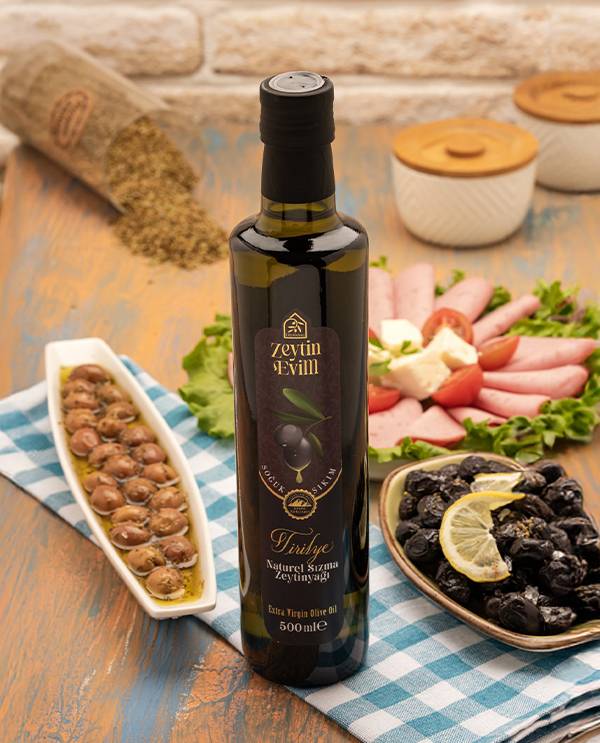 Tirilye Naturel Sızma Zeytinyağı 500 ml Dorika Şişe